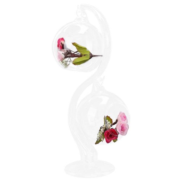 

candle holders 1pc holder decor transparent glass lamp storage