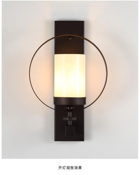 

wall lamp modern crystal living room decoration bed iron bedside dining home deco