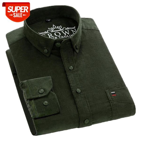 

plus size 7xl men's casual shirts corduroy cotton solid work shirt mens long sleeve vintage soft spring autumn with front pocket #j32e, White;black