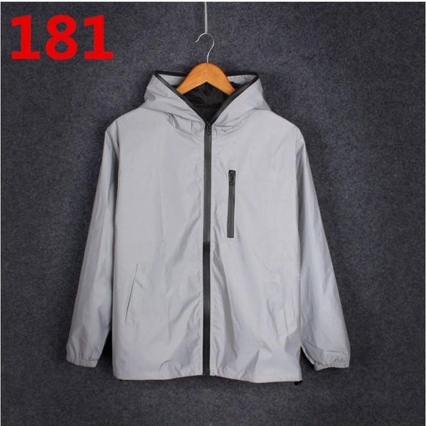 

men's jackets zhuzunzhe 2021 jacket autumn reflective 3m light hoodies movement hip hop waterproof windbreaker hooded, Black;brown