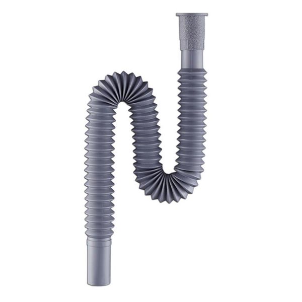 

corrosion-resistant drain hose flexible plastic basin sink waste pipe trap