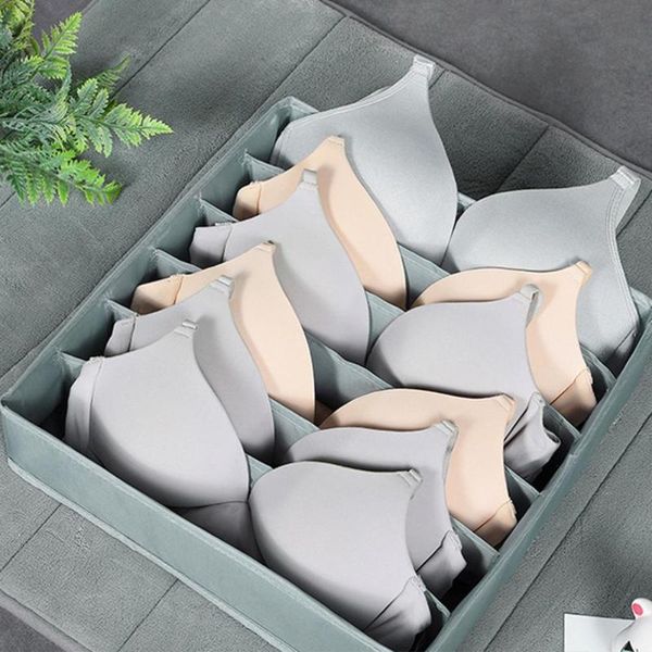 

storage drawers foldable home cabinet closet organizer for underwear socks bra panties box with divider