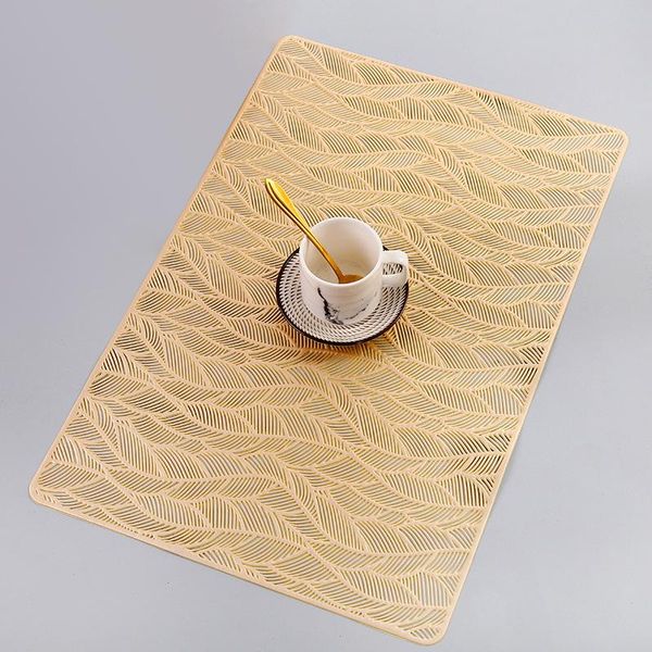 

mats & pads pvc simple modern oil resistant non-slip kitchen placemat insulation pad dish coffee cup table mat home decor 51072