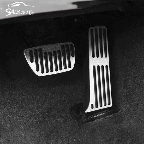 

aluminum car accelerator fuel brake pedal foot rest pedals cover pads for camry 70 xv70 2019 2020 2021 accessories
