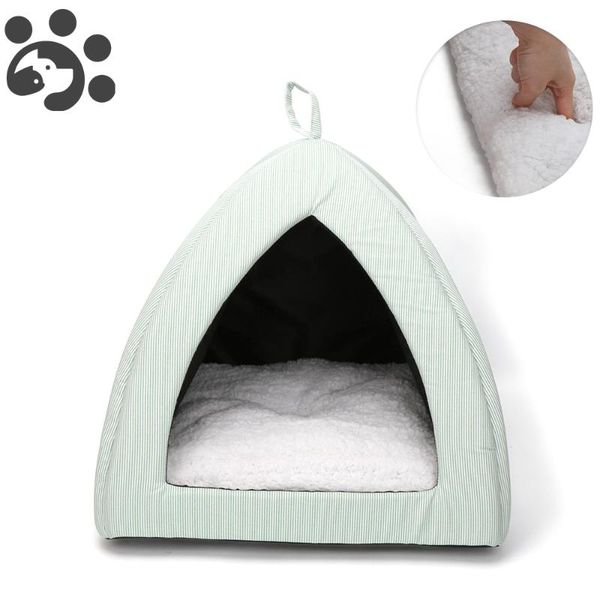 

cotton pet dog house bed kennel for small dogs cats anti-slip house for cat puppy soft plush bed bench pets kitten bd0073