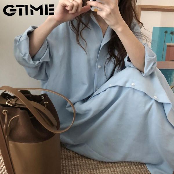 

casual dresses cotton summer shirt dress pink evening vintage party oversize long beach women loose robe pure #zynwy-119, Black;gray