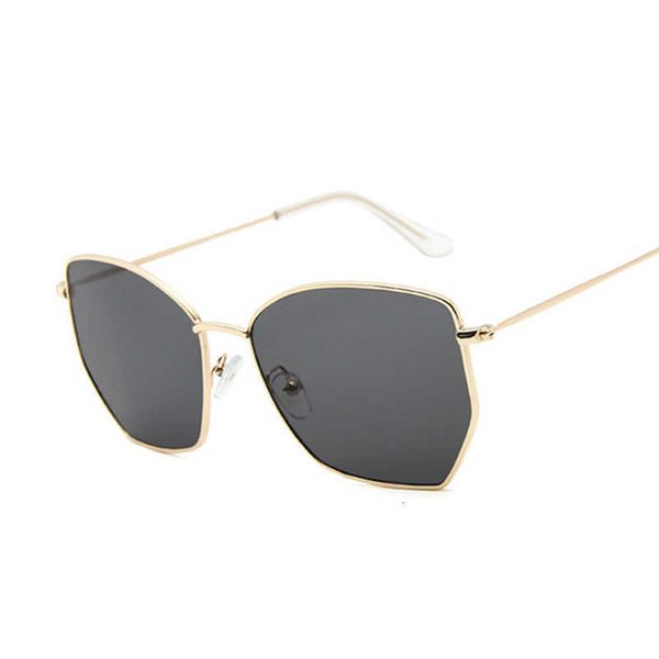 

luxury designer sunglasses women cat eye cute brand designer summer retro oversized frame black yellow cateye sun glasses female, White;black