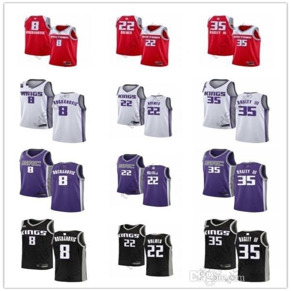 

mens womens youth marvin bagley iii 22 richaun holmes purple custom basketball jerseys, Black;red