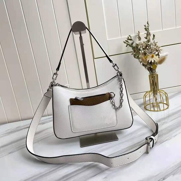 

marelle designer bag handbag gold miel quartz white black shoulder bags grained leather honey cross body designers women handbag s purses m8