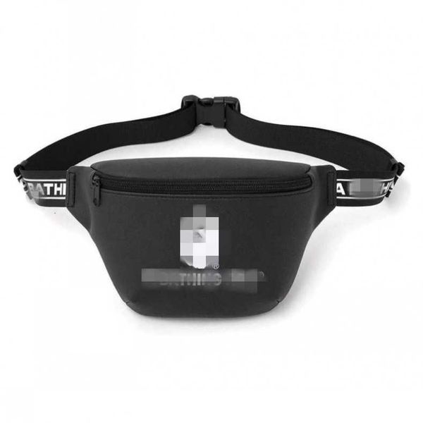 

japanese magazine appendix tide brand ape head waist bag fashion pu chest inclined backpack men and women