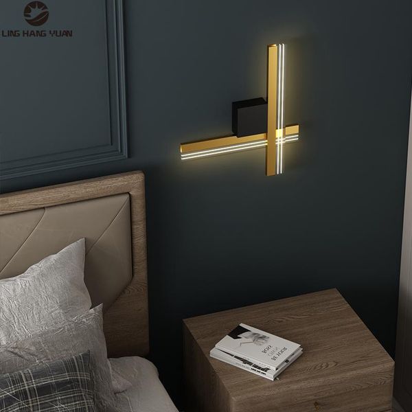 

minimalist led wall lamp bedside lights home indoor decor lights for living room bedroom mirror front lamps aisle wall sconces