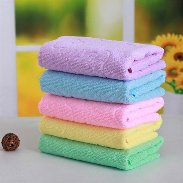 

towel 10 pcs bath highly absorbent soft microfiber fine stitching durable embossed towels for home
