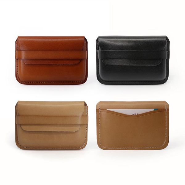 

card holders women holder cow leather fashion man id magnetic attractive case mini wallet dh50kb, Brown;gray