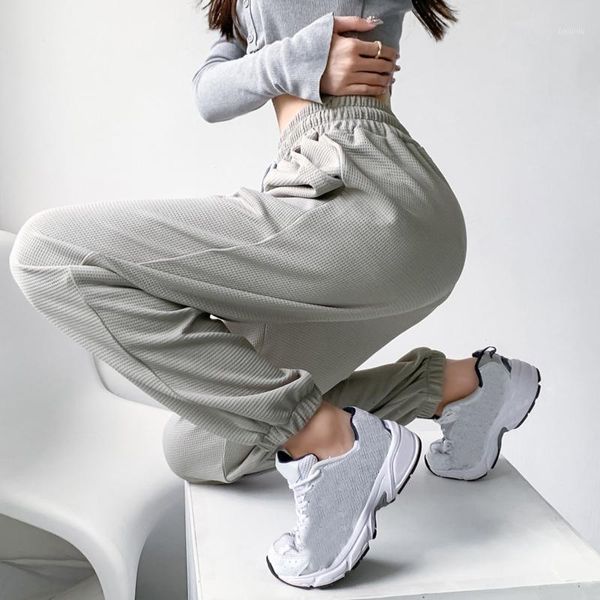 

yoga outfit 2021 autumn winter women fleece sweatpants trousers casual thick velvet loose cashmere tracksuit pants