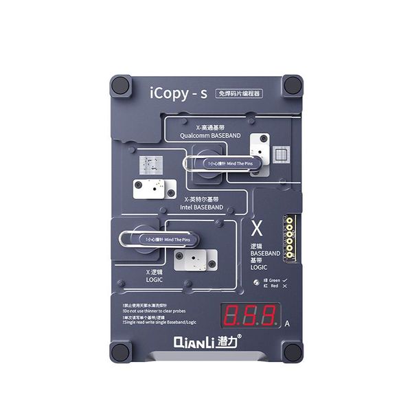 

cell phone repairing tools qianli icopy s 4 in 1 logic baseband ic chip programmer eeprom read write repair for 6 6s 7 plus x xs xsmax witho