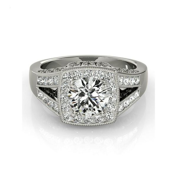 

cluster rings qyi for women 925 sterling silver 1.25 ct cubic zirconia engagement ring simple finger fashion jewelry, Golden;silver
