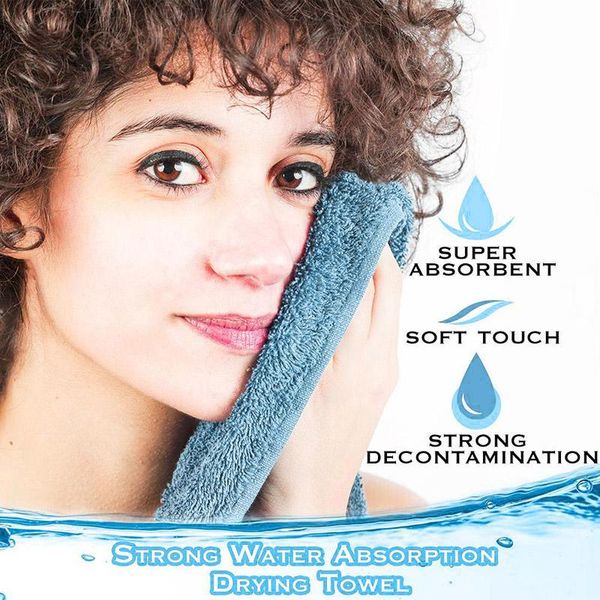 

towel ly hair turban drying wrap fast strong water absorption lightweight