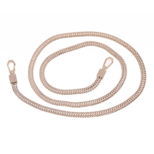 

bag parts & accessories metal chain strap handle shoulder crossbody handbag purse replacement, Black