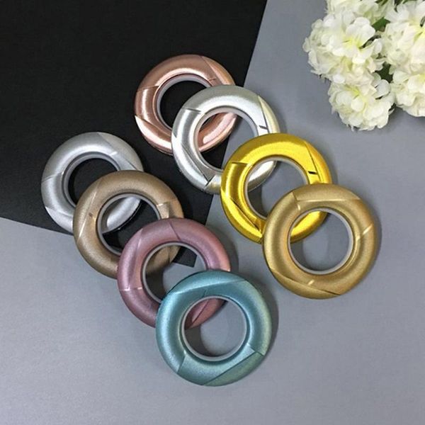 

other home decor 40pcs/lot decoration curtain ring silencing art window accessories plastic roman cloth buckle