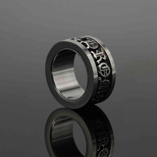 

classic crosin ch six word truth rotatable men's cross tail accessories fashion couple croquet ring