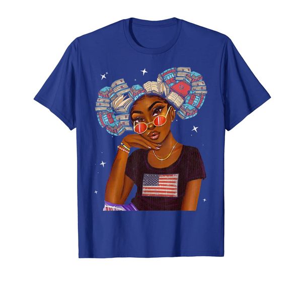 

cute africa black women gift t-shirt funny book lover tee, White;black