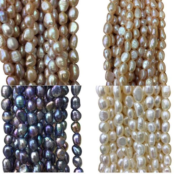 

other women 6~7mm pearl loose beads wfh798