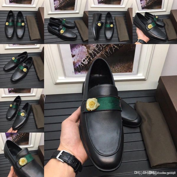 

a2 luxury men leather shoes summer business designers dress sandals leather men dress shoes leather zapatos de hombre 22, Black