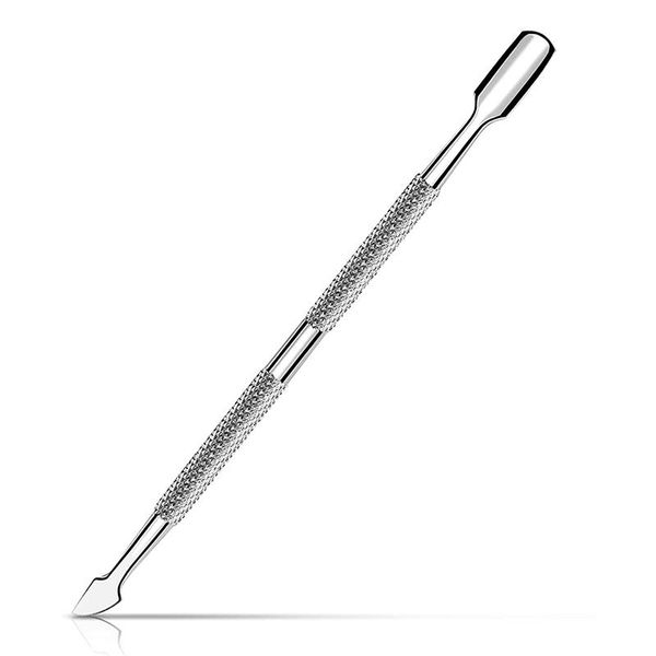 

cuticle pushers 1pc pusher and cutter stainless stee nail steel manicure leftover dead skin remover for art tool