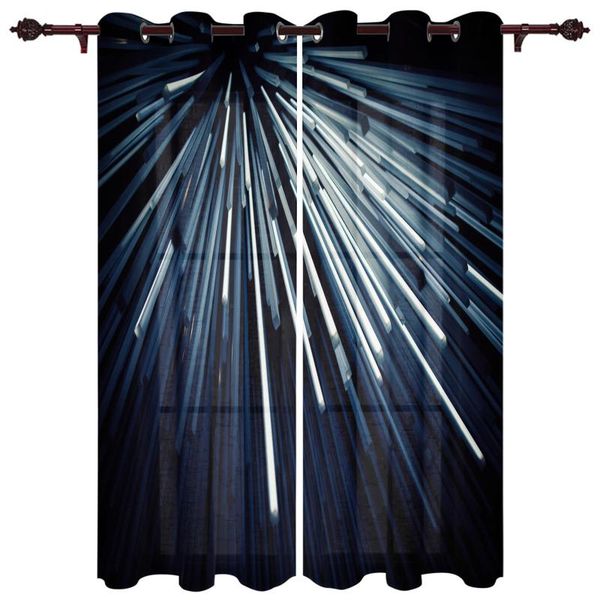 

exquisite home curtains line radiation model living room bedroom kitchen translucent polyester decorative curtains