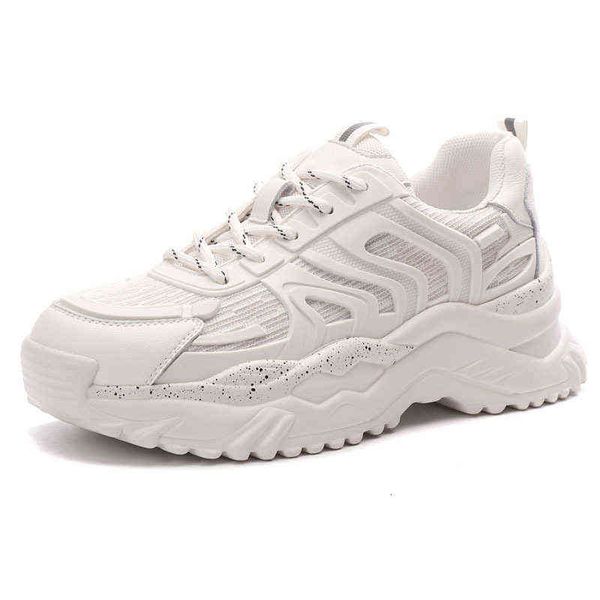 

simple atmosphere classic black sports sho daily outdoor thick soled elevated women's fashionable polyurethane dad