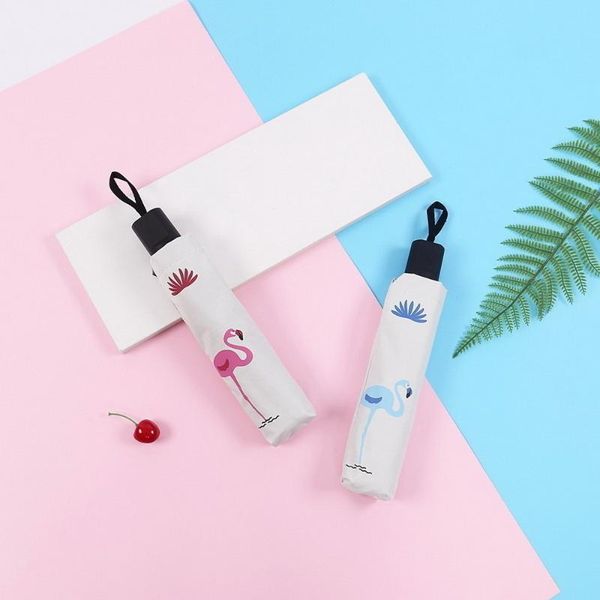 

umbrellas umbrella dual-use female students simple sen small clean folding jj-ys65