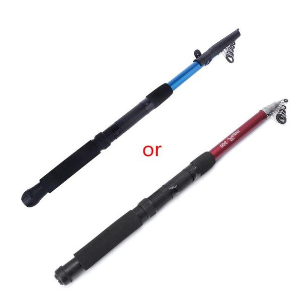 

fishing rod fiberglass pole casting 1.5-4.5m tackle spinning portable boat rods