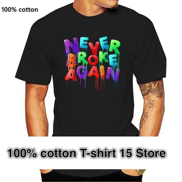 

men's t-shirts camiseta negra divertida de colores, estilo libre, White;black