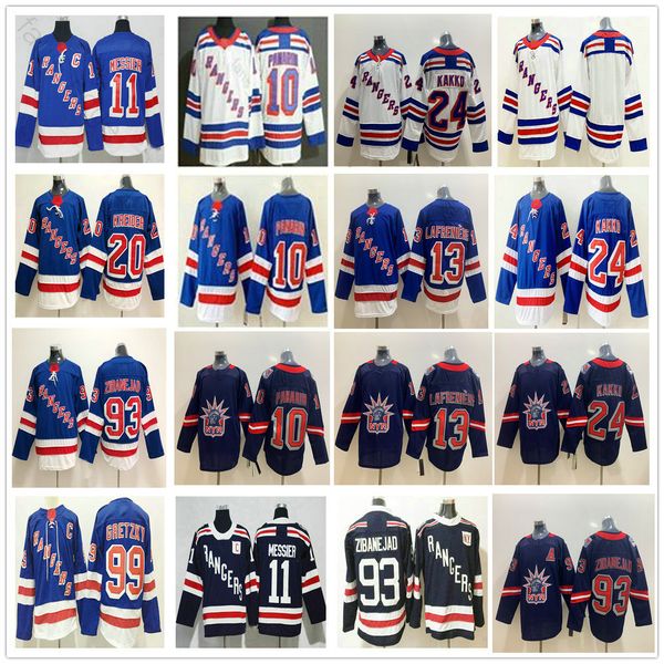 

2021 reverse retro new york rangers artemi panarin kaapo kakko alexis lafreniere messier kreider gretzky mika zibanejad navy hockey jerseys, Black;red