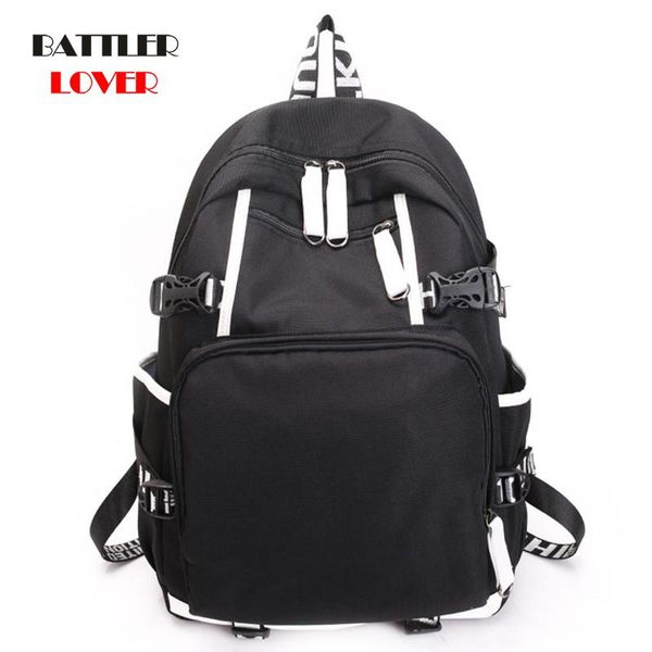 

backpack 2021 women fashion canvas tassel school bags travel back pack black bag for female femme