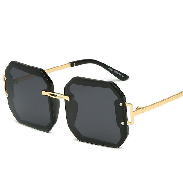 

eyewear glasses retro for women men polygon brand designer sun vintage sunglasses big 2021 new frame male female bjaki, White;black