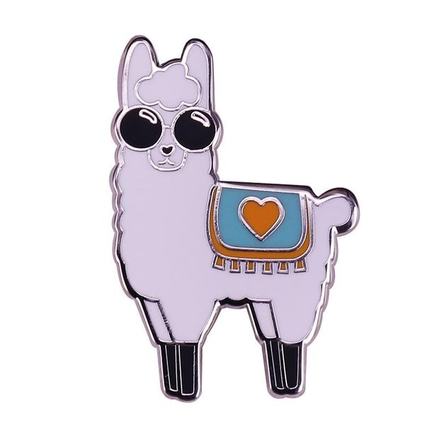 

pins, brooches lovely llama pin fashion alpaca vicugna pacos south american camelid vacation style a fab gift to someone special or your own, Gray