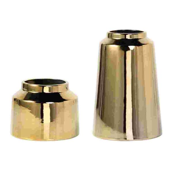 

vases 2pcs simple ceramic vase dried flower craft ornament
