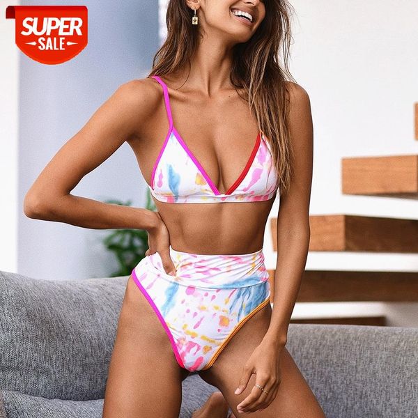 

snake print bikini women's swimsuit 2020 new swimwear high waist bikinis set swimming wear for bathing suit women swimsuits #rk1y, White;black