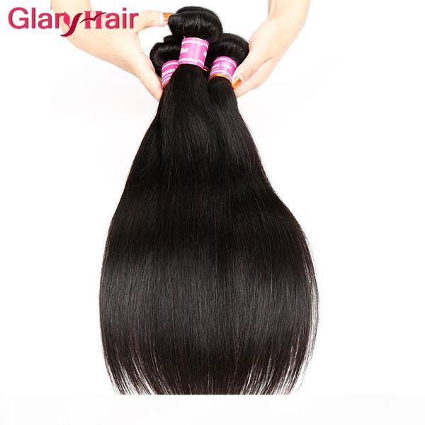 

2017 selling virgin brazilian straight human hair weaves 6pieces unprocessed wet and wavy body wave remy brazilian hair bundles, Black