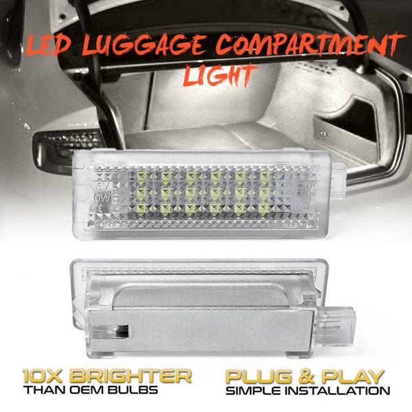 

emergency lights 2pcs error led luggage compartment interior light trunk lamps for mustang fusion focus escape c-max oem# 13776