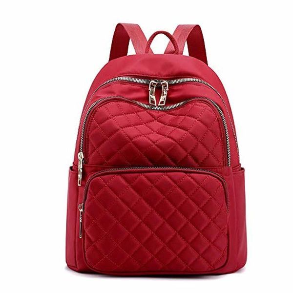 

backpack purse waterproof nylon shoulder bag casual daypacks ladies anti-theft