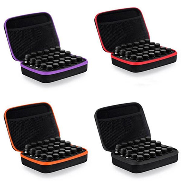 

storage bags essential oil case 30 bottles 5ml10ml 15ml perfume box travel portable carrying holder nail polish bag