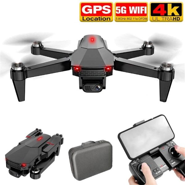 

drones s9 quadcopter camera drone 4k gps lange afstand professionele 5g wifi fpv borstelloze opvouwbare dron pk sg908
