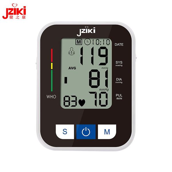 

selling upper arm type digital voiceless lcd backlight for heart rate test