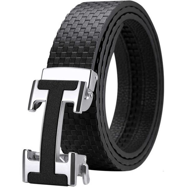 

style williampolo real leather men belt fashion laying automatic gesp luxury cow skin casual business, Black;brown