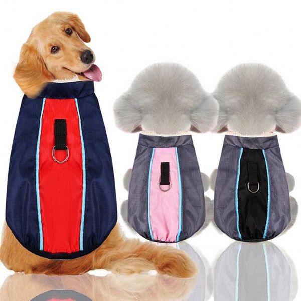 

dog apparel 2021 pet clothes winter thicken small medium big dogs coat jacket waterproof clothing for golden retriever