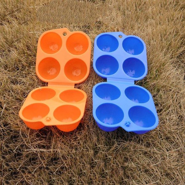 

storage bottles & jars eggs case box camping hiking carrier for egg container outdoor kitchen convenient