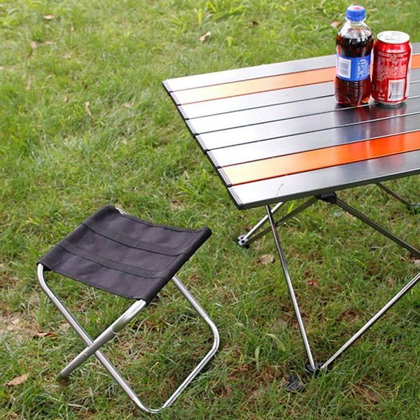 

portable foldable fishing chair ultra lightweight outdoor camping aluminum alloy picnic chair thj99