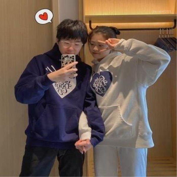 

men's hoodies & sweatshirts human made 2021 fall/winter male couple hooded sweater travel wear loose casual fashion top, Black